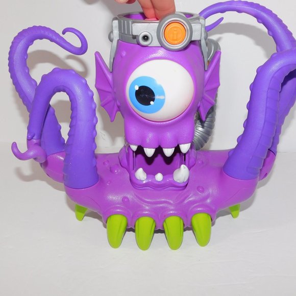 Imaginext Tentaclor Space Alien Purple Octopus Monster Cyclops Lights And Sounds - Picture 5 of 9